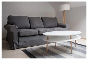 Masă de cafea Ragaba OVO, gri închis