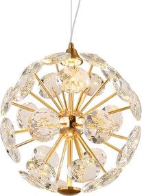 Globo 16047H - Lustru LED suspendat pe cablu VIRINA LED/12W/230V 3000K auriu