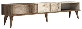Masă TV Milan White Marble