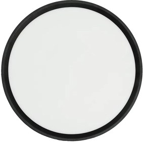 Plafonieră LED cu senzor Fulgur s-42587 NOMY-S 24W/230V 3000/4000/6000K IP40 negru