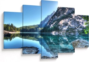 Tablou - Lac montan (150x105 cm)