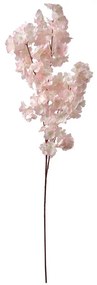 Floare artificiala de piersic roz 24/8/100 cm