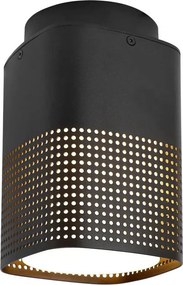 Nordlux - Plafonieră de exterior SIDARA 1xE27/15W/230V IP54, neagră