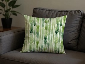 Husa de perna din polibumbac GREEN TREES POLY 45x45 cm, verde