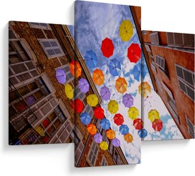 Tablou - Umbrele colorate (90x60 cm)