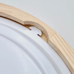 Lumină plafon NATURAL baie 2xE27/15W/230V IP54 pin Ø 27 cm