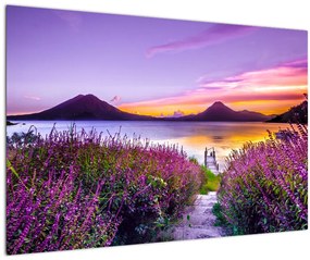 Tablou cu lac (90x60 cm)