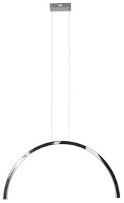 Lustra LED design decorativ modern Trio Arc I Polished Black
