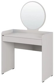 Măsuță de toaletă Trinity 1 (alb) (cu oglindă). 1109419