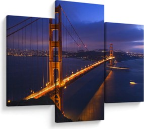 Tablou - Podul Golden Gate (90x60 cm)
