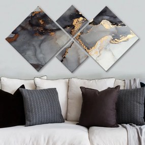 Set 4 Picturi Decorative 4MDF1471082561, MDF