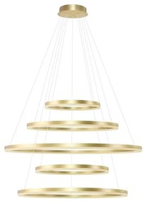Lustra XXL cu 5 inele LED si telecomanda HALO PENDANT GO 150+120+100+80+60 CCT