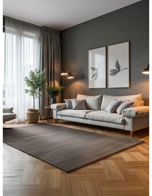 Covor gri antracit/crem 120x170 cm Perles Dolomite – Elle Decoration