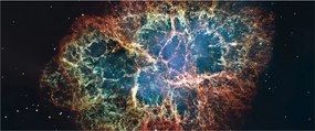 Tablou - Nebuloasa Crabului (120x50 cm)