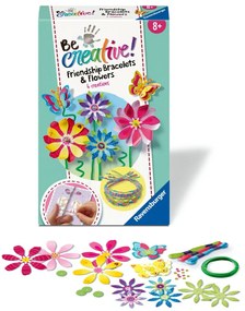 BE CREATIVE SET MINI DE CREATIE FLORI SI BRATARI - RAVENSBURGER (RVSAC23963)