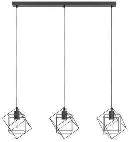 Eglo 43361 - Lustră pe cablu STRAITON 3xE27/60W/230V