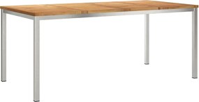 vidaXL MasaDeCina Maro 180 x 90 x 75 cm Lemn solid de tec