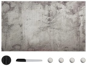 vidaXL Tablă magnetică de perete, 100x60 cm, sticlă