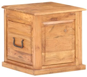 vidaXL Cufăr, 40x40x40 cm, lemn masiv de acacia