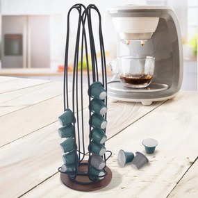 Suport pentru capsule de cafea negru Radka – Orion