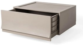 Cutie de depozitare modulară Wave Wood fără roți54,6 x 43,4 x 22 cm