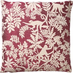 Husa decorativa pentru perna ABU MERLOT 45x45 cm, vinoviu