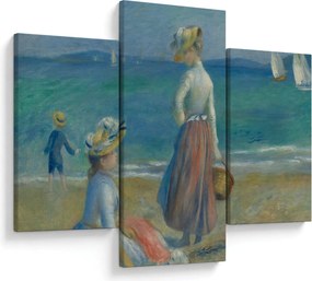 Tablou - Auguste Renoir, Figures on the Beach, reproducere (90x60 cm)