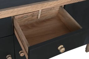 Comoda, neagra, din lemn de jamun, Noire