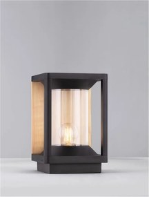 Mini Stalp iluminat exterior decorativ IP65 PACIFIC H-22cm