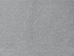 Taburet gri deschis cu tapițerie din catifea Sierra – Bobochic Paris