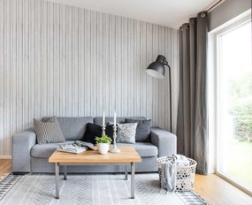 Fototapet, Swedish Cottage, White, Rebel Walls