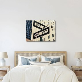 Tablou - New York ONE WAY (70x50 cm)