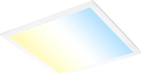 Brilo - Plafonieră LED reglabilă LED/21W/230V 38x38 cm albă