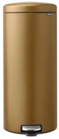 Coș de gunoi alămiu cu pedală din oțel 30 l NewIcon – Brabantia
