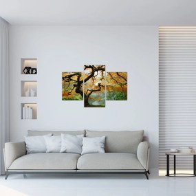 Tablou - Arțarul japonez galben, Portland, Oregon (90x60 cm)