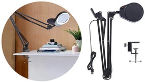 Lupa de masa cu LED, cu 2 lentile