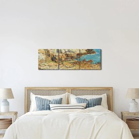 Tablou - Childe Hassam, A North East Headland, reproducere (cu ceas) (90x30 cm)