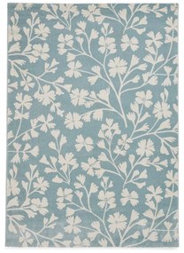 Covor albastru 120x170 cm Grace Floral – Catherine Lansfield