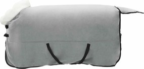 vidaXL Pătură pentru cai Verde închis complet 135 cm Fleece polar
