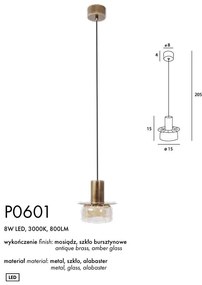 Lustra suspendata LED moderna Signature A