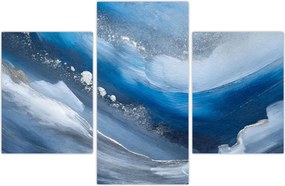 Tablou - Abstractizarea oceanului (90x60 cm)