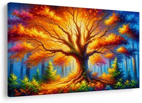 Tablou arborele vieții măreț în pădure