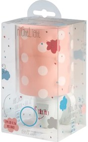 Lampă LED pentru priză Dalber 41005S DOTS 1xE14/0,3W/230V