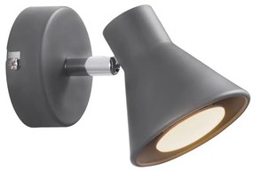 Nordlux - Aplică de perete EIK 1xGU10/35W/230V gri