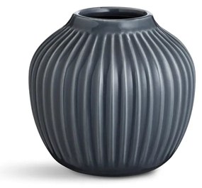 Vazădin gresie Kähler Design Hammershoi, mică, înălțime 12,5 cm, gri antracit