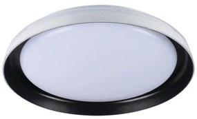 Plafonieră LED Kanlux 37319 NIFU LED/17,8W/230V d. 43 cm alb/negru