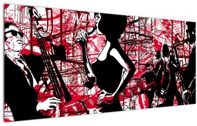 Tablou - Jazz (120x50 cm)