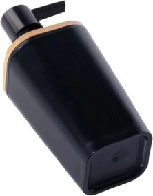 Dozator de sapun NATUREO 200 ml, negru