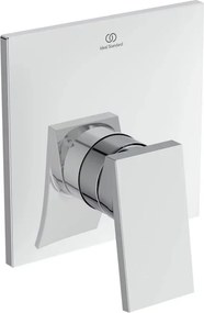 Baterie dus incastrata Ideal Standard Atelier Extra crom lucios fara corp ingropat