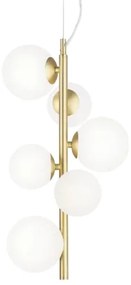 Ideal Lux - Abajur de rezervă PERLAGE, Ø 12 cm, alb, pentru candelabru/corp de iluminat/lampă